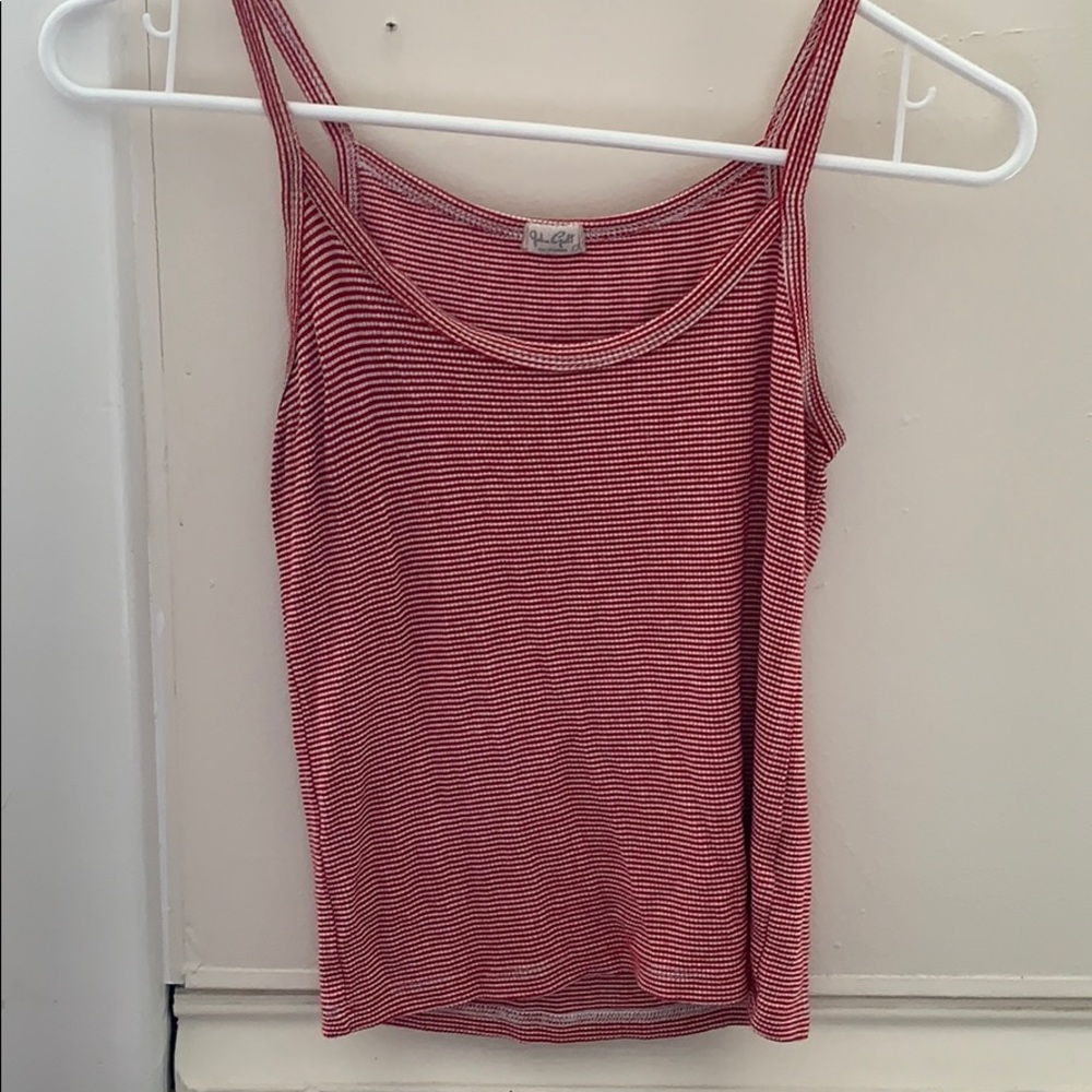 Red stripe tank